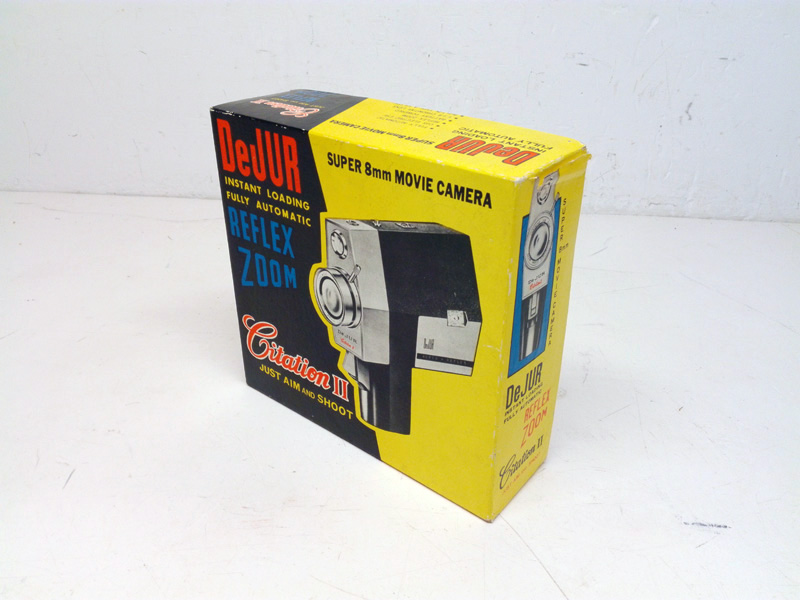 camara cine super8 dejur metal plastico caja carton 8x24x23 17x18x5 1u
